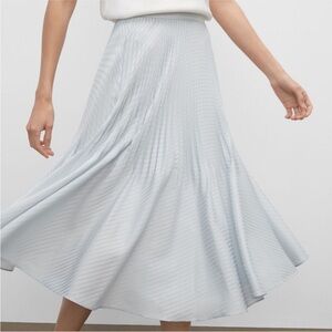 Club Monaco Light Blue Midi Skirt